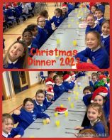 Christmas Dinner 2023 Mrs Cribbin’s class