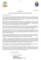 Day of Prayer and Reflection for Gaza