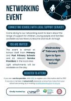 UNMISSABLE EVENT FOR SCHOOL STAFF