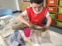 Creative play with clay